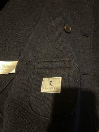 Cazadora Scalpers Negra Talla M