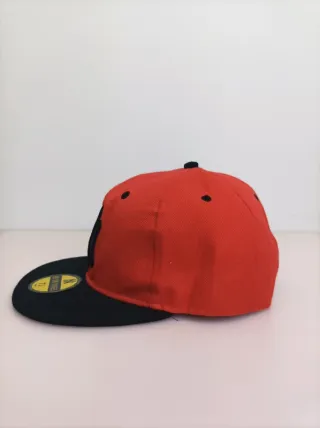 Gorra New York Yankees 7 1/4 Roja y Negra