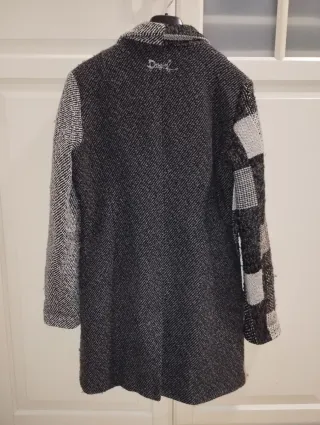 Abrigo Desigual Lana Mujer