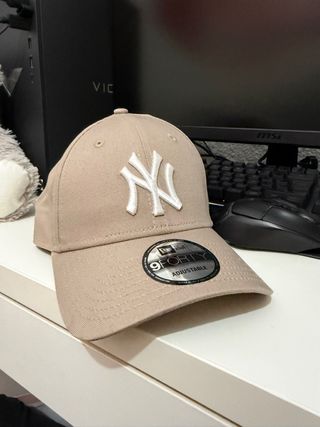 Gorra New Era 9FORTY Beige solo 1 uso