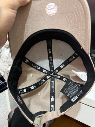 Gorra New Era 9FORTY Beige solo 1 uso