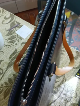 Borsa Louis Vuitton Wildwood Pelle Blu