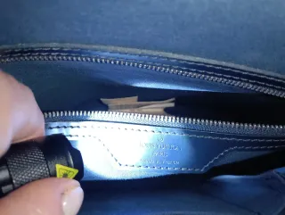 Borsa Louis Vuitton Wildwood Pelle Blu