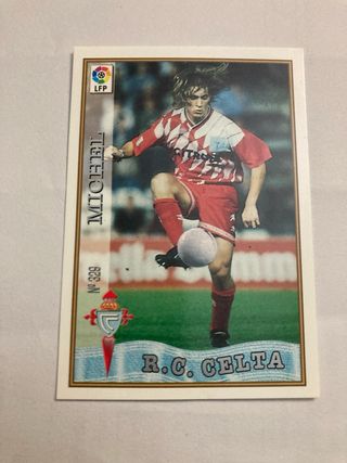 Cromo Michel R.C. Celta