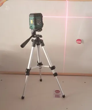 Nivel Láser Parkside lineas cruzadas nuevo