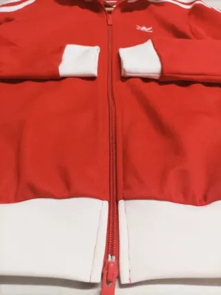 Chaqueta Adidas Originals Beckenbauer Roja Talla S