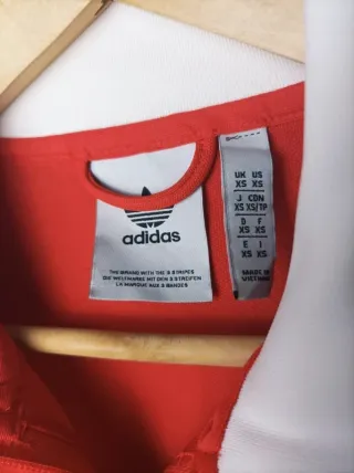 Chaqueta Adidas Originals Beckenbauer Roja Talla S