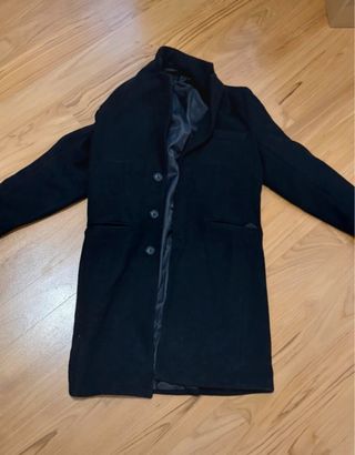 Cappotto nero uomo
