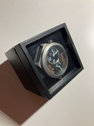 Reloj Swiss Army K-32 Negro/Plata