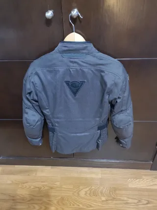 Chaqueta Moto Mujer Negra