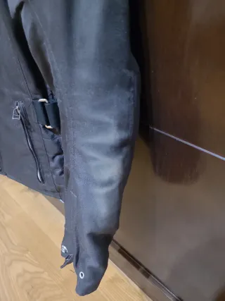 Chaqueta Moto Mujer Negra