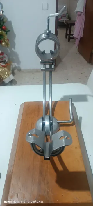 Jamonero Afinox Madera  de fresno y Acero Inoxidab