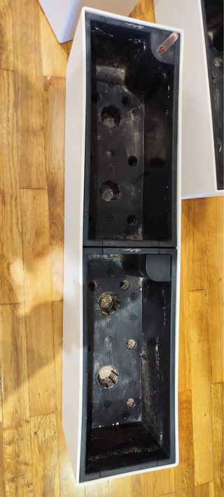 2 Vasi da balcone Lechuza bianco 80