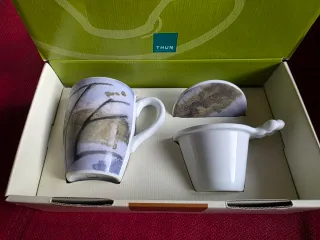 Tisaniera Thun in porcellana