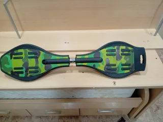 Monopatín Waveboard Camuflaje
