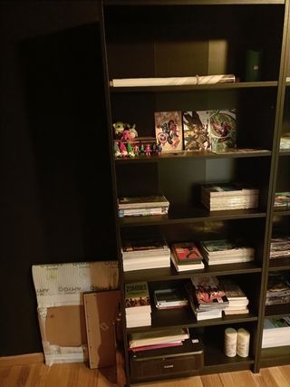 Estantería Ikea Negra