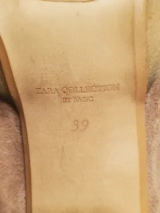 Botines de ante Zara Collection talla 39