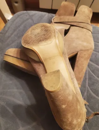 Botines de ante Zara Collection talla 39