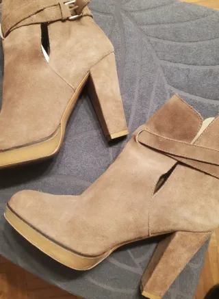 Botines de ante Zara Collection talla 39