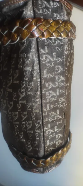 Borsa donna bronzo e oro