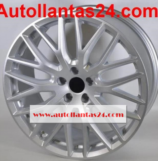 Juego 4 llantas para Audi morini plata 18
