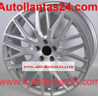 Juego 4 llantas para Audi morini plata 18