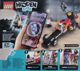LEGO / 40408 / Hidden Side / Coche Carreras Fantas
