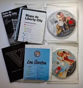 Grand Theft Auto IV y V PS3