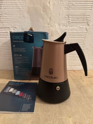 Cafetera italiana Cecotec Piccolina 400 Bronze