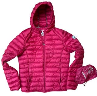 Chaqueta Jott Hombre Roja con Capucha