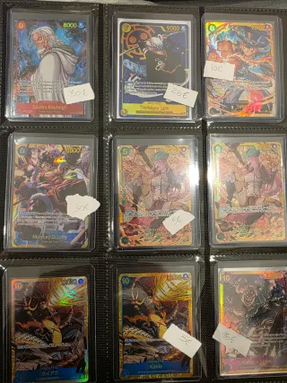 Cartas One Piece Secretas y V2