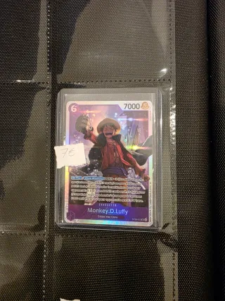 Carta One Piece Monkey D. Luffy SEC V2