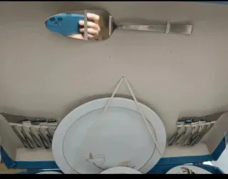 Set dessert porcellana oro e bianco