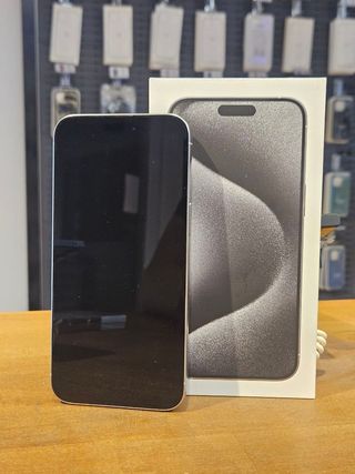 IPHONE 15 PRO MAX 256GB BIANCO 100% BATTERIA