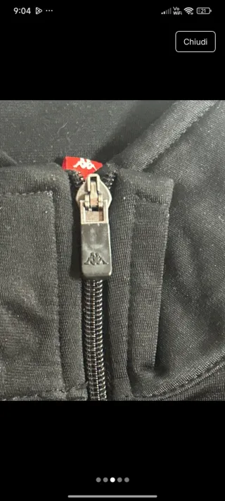 Felpa Kappa nera e felpa supreme