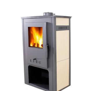 Estufa de leña SAMIRA 10.56 kW BAR1014