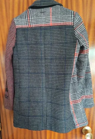 Abrigo Desigual Multicolor Talla M