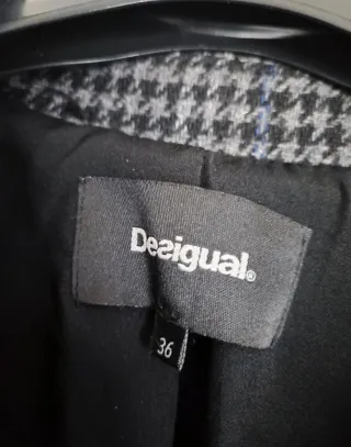 Abrigo Desigual Multicolor Talla M