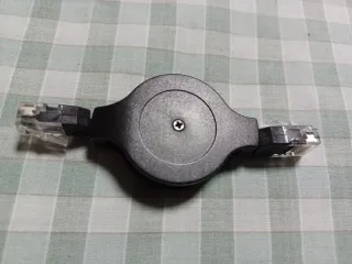 Cable Ethernet Extensible Retráctil