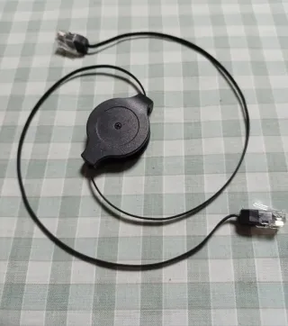 Cable Ethernet Extensible Retráctil