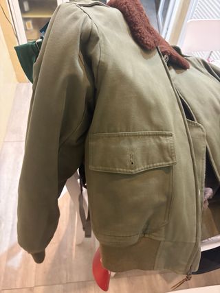 Chaqueta militar piloto