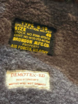 Chaqueta militar piloto