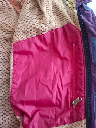 Patagonia vintage – Giacca impermeabile viola/rosa