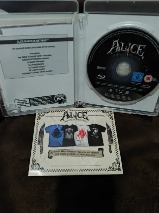 Alice Madness Returns PS3 PAL UK