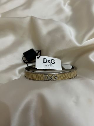 Bracciale D&G Beige/Argento