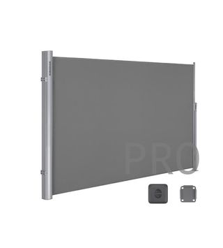 Tenda laterale in alluminio