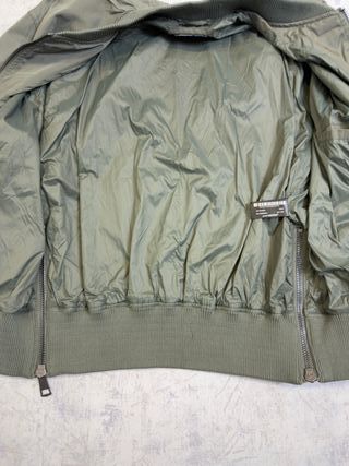 Bomber Zara Uomo Cachi Effetto Pelle Taglia M