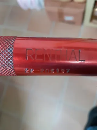 Manillar Renthal Rojo