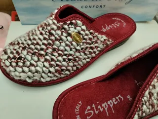 Ciabatte donna invernali 36 maglia