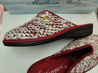 Ciabatte donna invernali 36 maglia